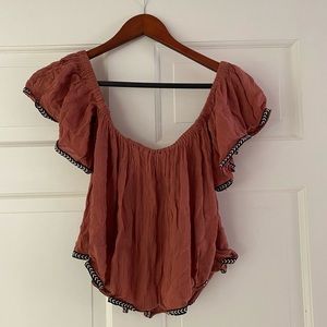 Off the shoulder top